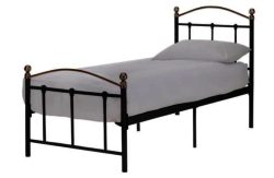 Cordelia Single Bed Frame - Black